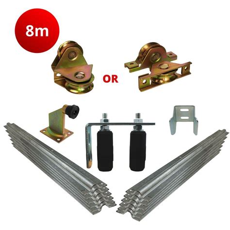 8m Complete Standard Sliding Gate Hardware Kit Gate And Fencing Hardware