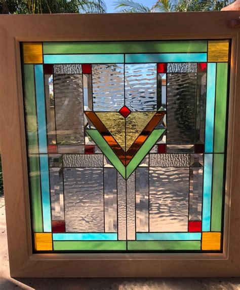 Craftsman Style Stained Glass Designs Glass Designs