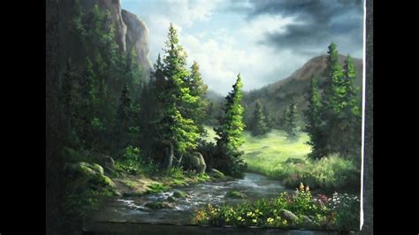 Paint With Kevin Hill Wildflower Mountains YouTube