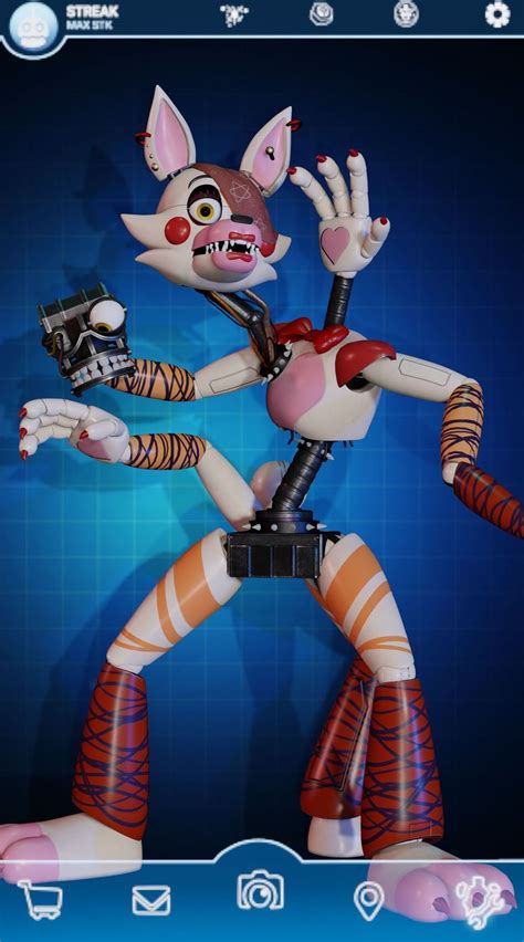 Glamrock Mangle Full Body Ar By Asherthewolf15 On Deviantart In 2022