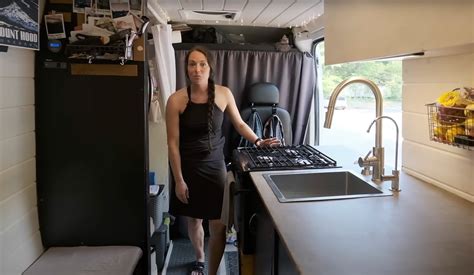 Cleverly Converted Ram Promaster Van Comes With A Very Large Kitchen And A Wet Bath Autoevolution