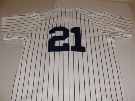 #21 PAUL O'NEILL New York Yankees MLB OF White PS Throwback Jersey ...