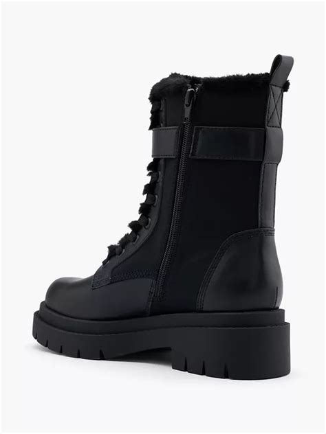 Catwalk Boot Lacet En Noir Dosenbach