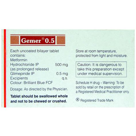 Gemer Tablet S Price Uses Side Effects Composition Apollo