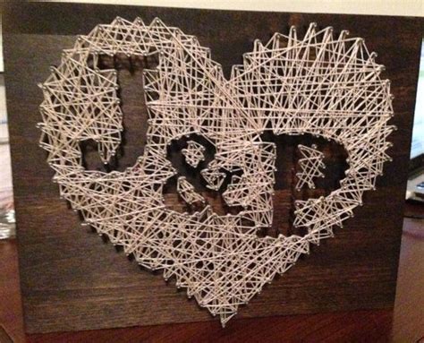 Heart Nail String Art With Personizable By YesItsByJess On Etsy 50 00