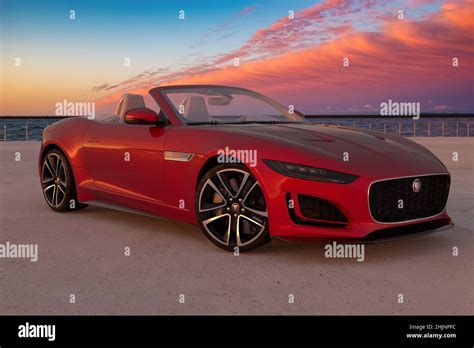 Jaguar F Type Convertible R Dynamic Stock Photo Alamy