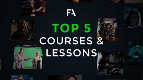 Top 5 Filmmakers Academy Courses & Lessons