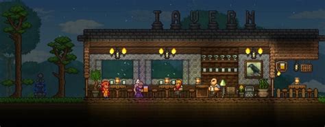 Built This Bar For The Tavernkeep Send Your Thoughts Rterraria