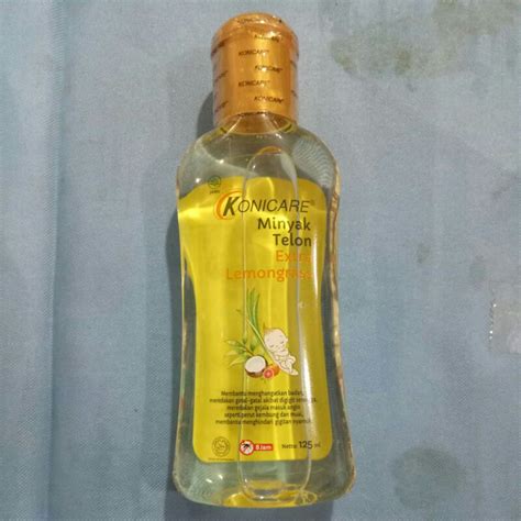 Jual Konicare Minyak Telon Extra Lemongrass 125ml Gold Shopee Indonesia