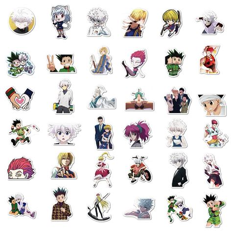 Стикеры hunter x hunter (50 фото) » Рисунки для срисовки и не только