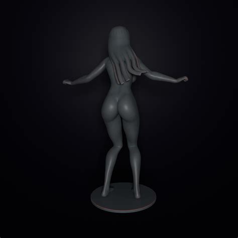 Hinata Hyuga Nude 3D Model By Moogar