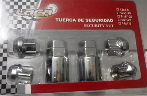 Tuercas De Seguridad X Doble Llave Mercadolibre