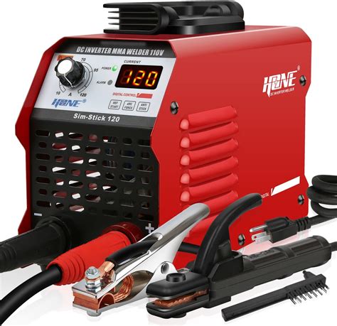 Hone Stick Welder 110v Actual 120amp Smart Hot Start Arc Force Anti Stick Mini