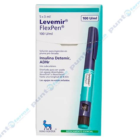 Levemir Flexpen U Ml Cont Unidades X Ml Punto Farma