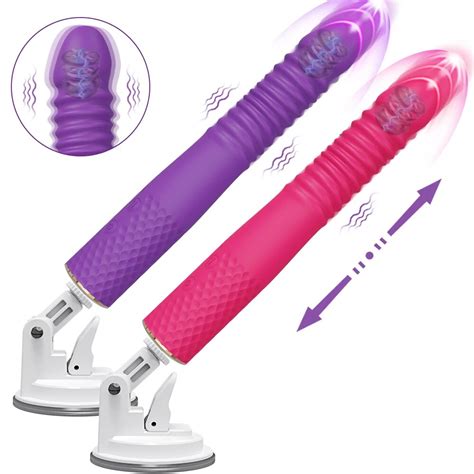 Dildo Telesc Pico Autom Tico Para Mulheres Massageador G Spot Masturba