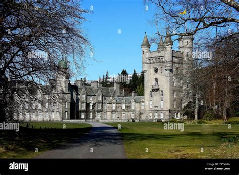 Balmoral Castle In The Highlands Of Aberdeenshire Scotland Residence