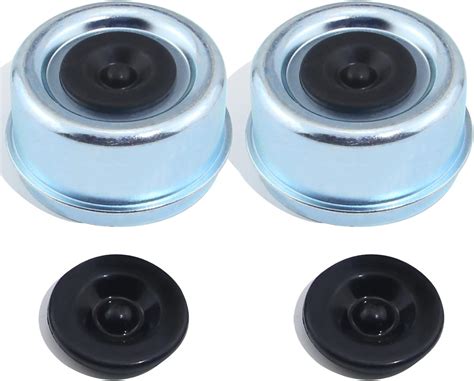 Amazon IBroPrat 2pcs Trailer Axle Dust Cap Cup Grease Cover 2 72