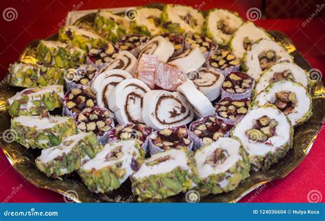 Traditional Turkish Delight Lokum Candy Stock Photo Image Of Lokum