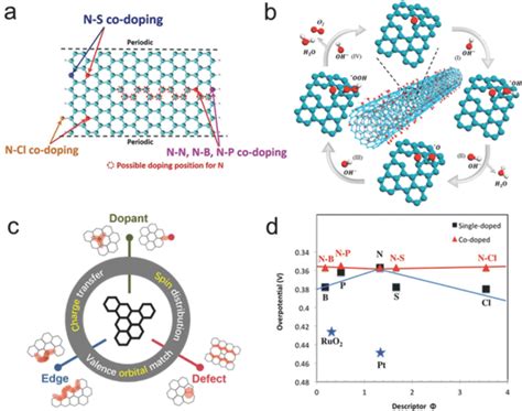 A Schematic Illustration Of The N Xcodoped Graphene Nanoribbons With