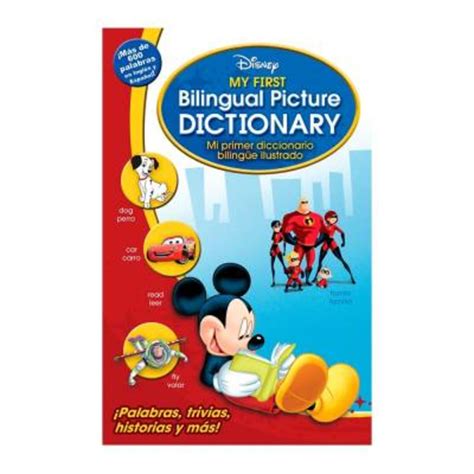 Mi Primer Diccionario Bilingüe Disney Great Moments Walmart