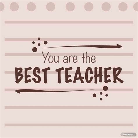 Teachers Day Quote Vector in Illustrator, SVG, JPG, EPS, PNG - Download ...