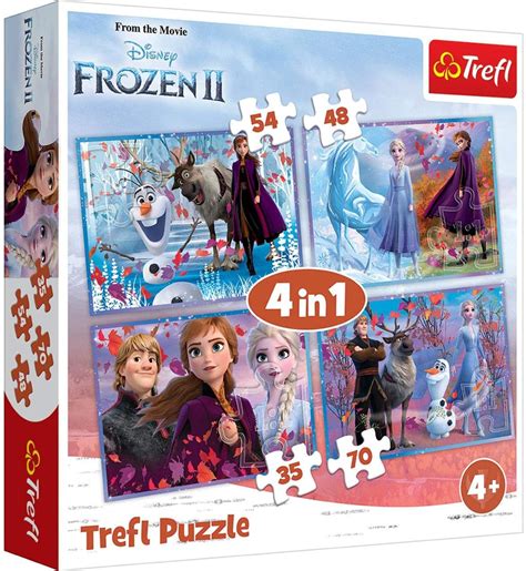 Disney Frozen 2 TREFL 34323 4 In 1 Puzzle Box Amazon De Spielzeug