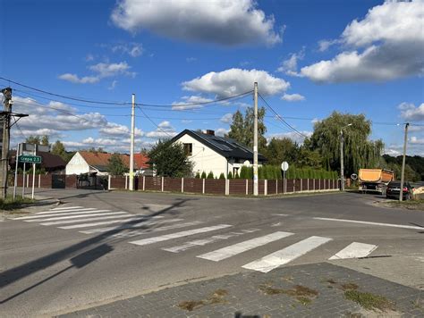 Dobra wiadomość Rondo w Dobieszu Nareszcie będzie bezpieczniej