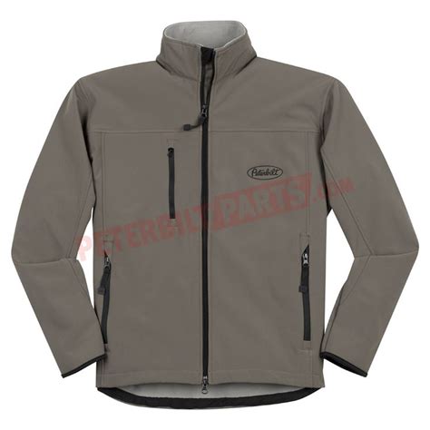 Softshell Jacket Olive Chrome Peterbilt Mens Jackets Jackets Mens