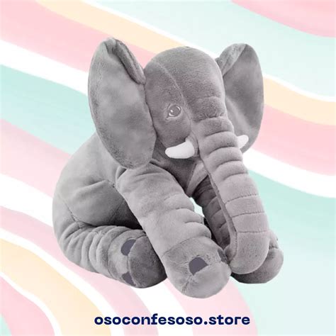 Peluche Elefante 60 Cm Exclusivo Osoconfesoso Store