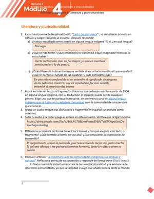 Mi Ea Formato Parte Actividad De Tarea Formato Para Evidencia