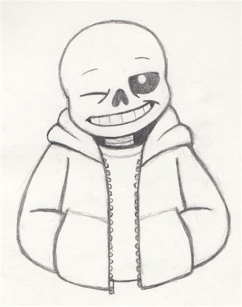 Как нарисовать санса из undertale поэтапно карандашом: Как нарисовать ...