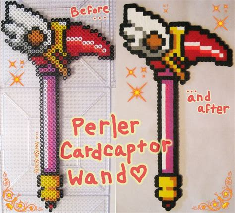 Perler CardCaptor Sakura Wand By KuroStarSunny On DeviantArt Diy