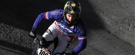 Mondiaux de BMX Mahieu pour le triplé français