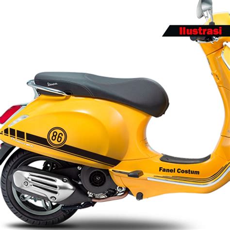 Jual Ps Sticker Sticker Cutting Body Tepong Vespa List With Number