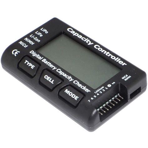 Cellmeter 7 Digital Battery Capacity Checker Lipo Life Li Ion NiCd NiMH