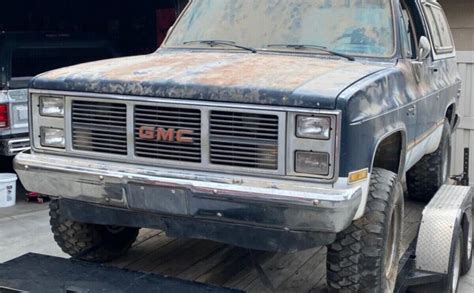 Wild Kustom Its Up To You 1985 Gmc Jimmy Barn Finds