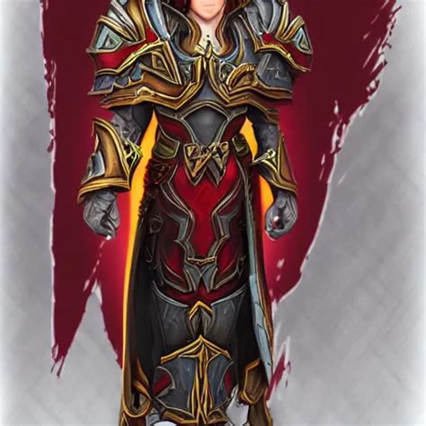 Blood Elf Paladin In The Style Of Samwise Didier Stable Diffusion