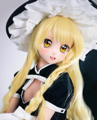 Kirisame Marisa Touhou Project Celebrity Anime Sex Doll With Pvc Head