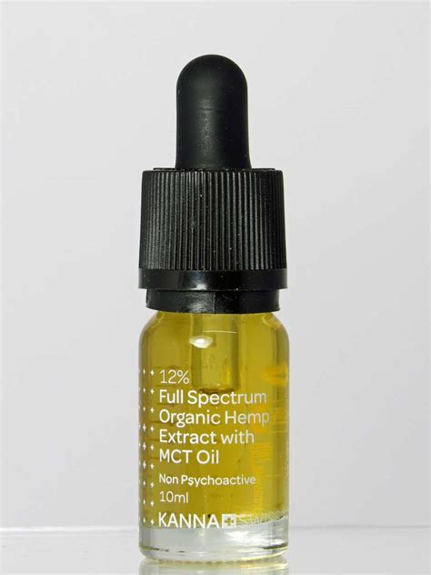 Full Spectrum Organic Hemp Extract With Mct Oil Ml Cannavital