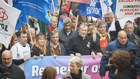 Manifesta Es Em Lisboa E No Porto Juntam Mil Docentes O Telegrama