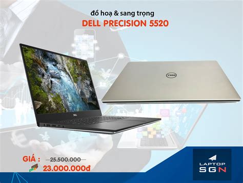 Laptop Dell Precision 5520 MÁy ĐỒ HoẠ CẤu HÌnh Cao