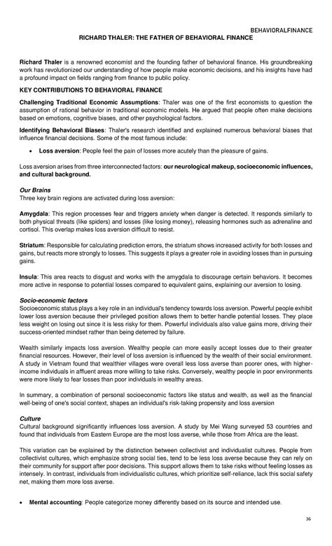behavioural finance thmcd behavioralfinance richard thaler