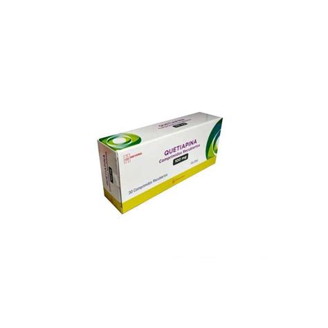 Quetiapina 100mg X 30 Comprimidos Sevenpharma Cenabast