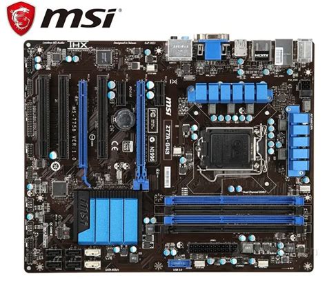 Материнская плата для MSI Z77A-G43 LGA 1155 DDR3 для i3 i5 i7 процессор ...