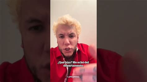 Alex Caniggia contó su pelea con Mariana Nannis Me echó del