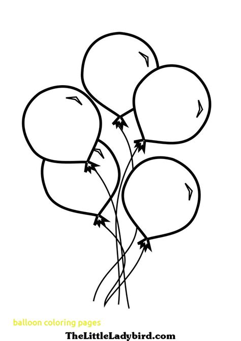 Balloon Coloring Pages Printable At Free Printable