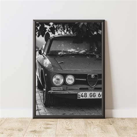 Vintage Alfa Romeo Poster Vintage Alfa Romeo Print Vintage Inspire Uplift