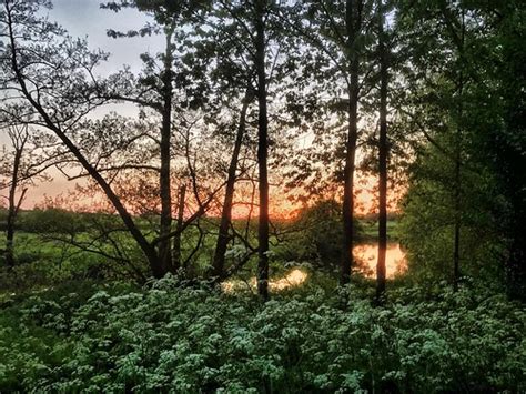 River Stour Sunset Visit To Sturminster Newton This Has B Flickr