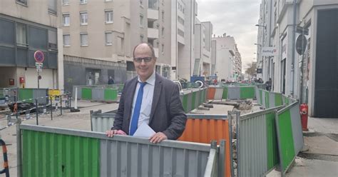 M Tropole De Lyon Villeurbanne Avec Les Travaux La Rue Verlaine