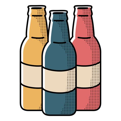 Dise O De Botellas De Cerveza De Icono Descargar Png Svg Transparente